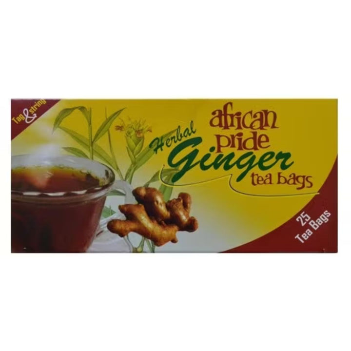 African Pride ginger Tea Bags, 25*2g