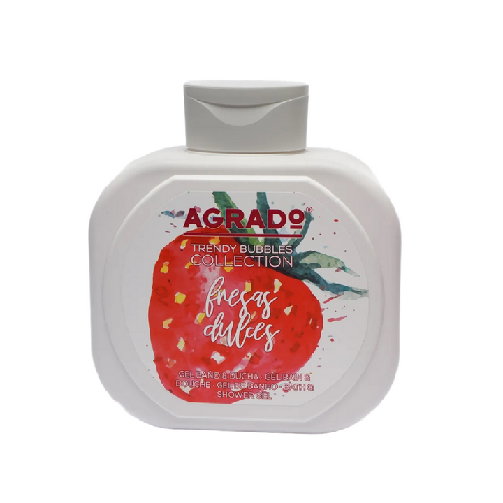 Agrado Sweet Strawberries Bath And Shower Gel, 750ml