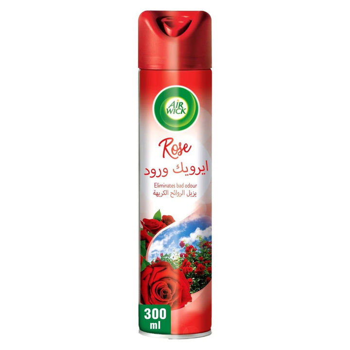 Air Wick Rose Aerosol Eliminates Bad Odour, 290ml