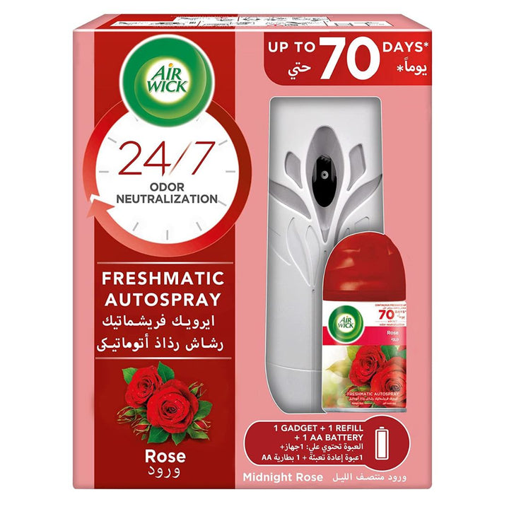 Air wick Freshener Freshmatic Auto Spray Rose, 250ml