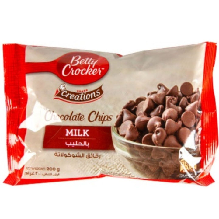 Betty Crocker Choco Chips Milk Pouch, 200g