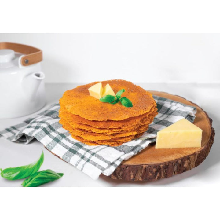 Brizeles Natural Crackers With Basil and Cheese, 105g