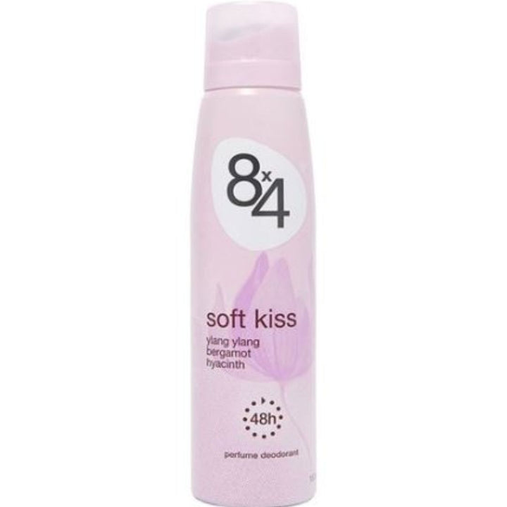 8 x 4 Soft Kiss Spray Deo for Women, 150ml