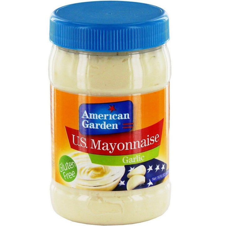 American Garden U.S. Mayonnaise Garlic, 473ml