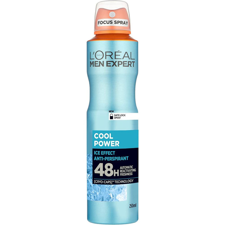 L'Oreal Men Expert Cool Power 48 H Antiperspirant, 250ml