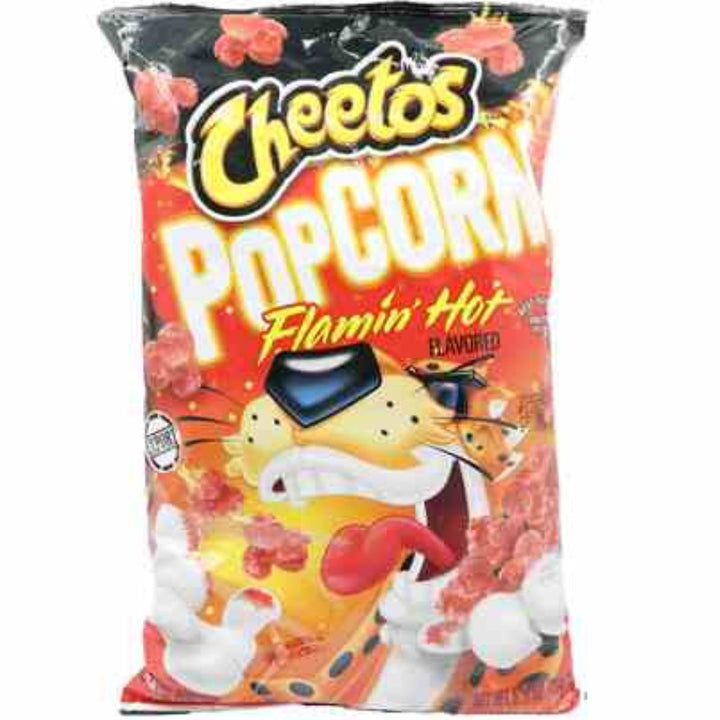 Cheetos Flamin Hot Flavoured Popcorn, 184.2g