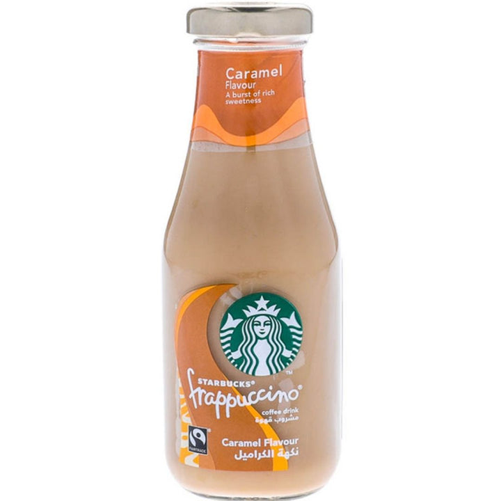 Starbucks Frappuccino Caramel Coffee Drink, 250ml