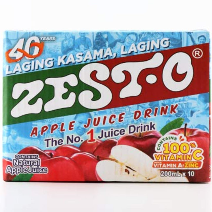 Zesto Apple Juice Drink, 10 x 200ml