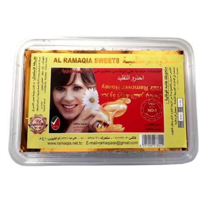 Al Ramaqia Sweets Hair Remover Lemon, 600g