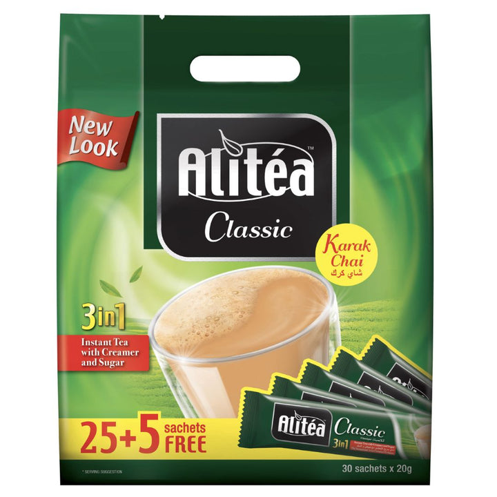 Alitea Classic 3 in 1 Karak Tea, 30x20g