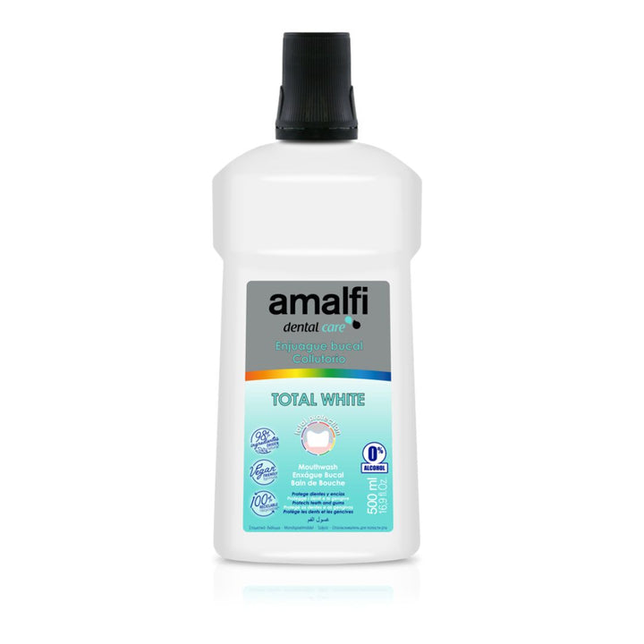 Amalfi Dental Care Total White Mouthwash, 500ml