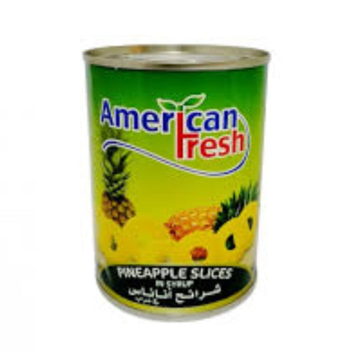 American Fresh Pineapple Slices, 2x265g