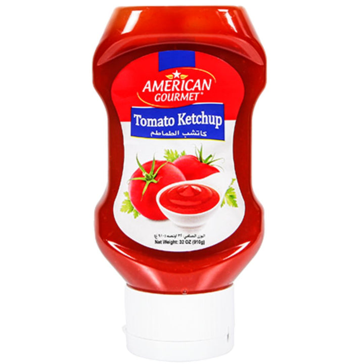 American Gourmet Tomato Ketchup Topdown Bottle, 910g