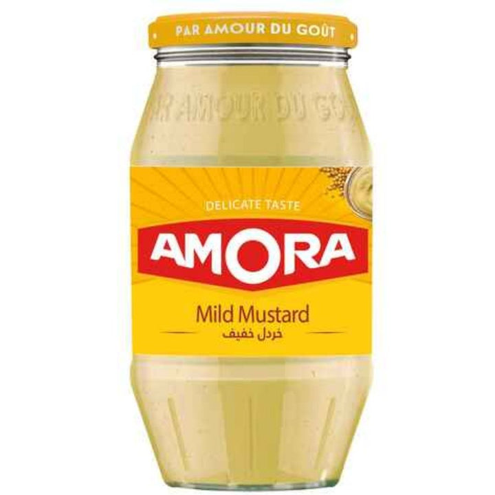 Amora Mild Mustard, 435g