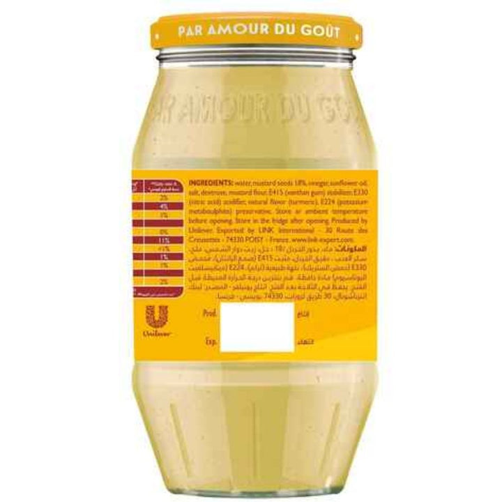 Amora Mild Mustard, 435g