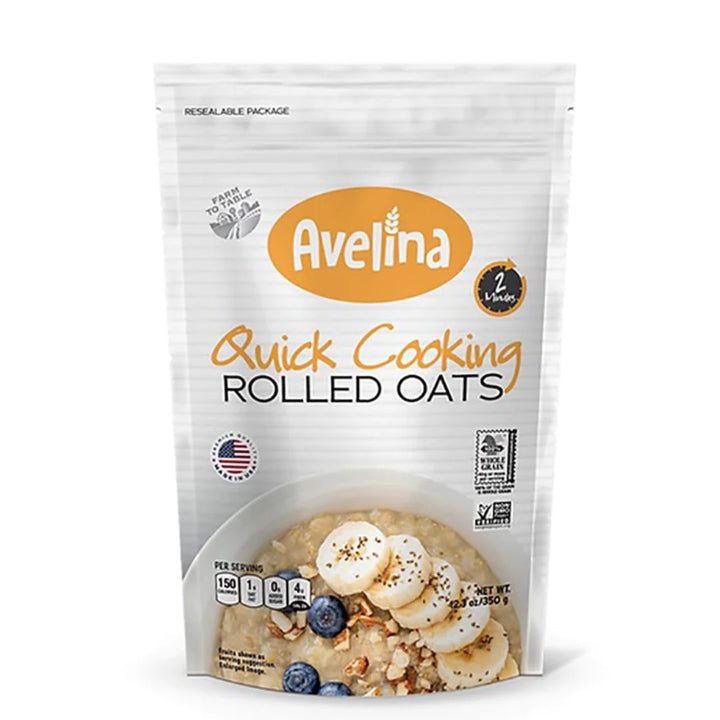 Avelina Quick Cooking Rolled Oats, 350g