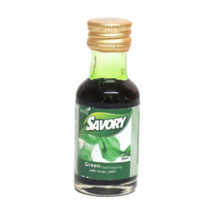 Bajaj Savory Green Food Colouring, 28ml