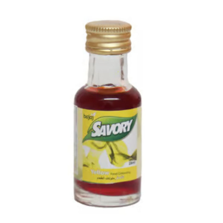 Bajaj Savory Yellow Food Colouring, 28ml