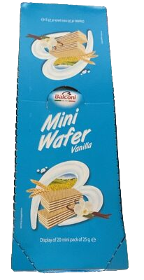 Balconi Mini Wafer Vanilla, 500g