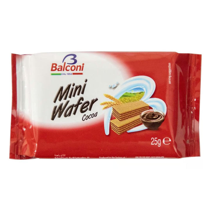 Balconi Mini Wafers Cocoa, 25g