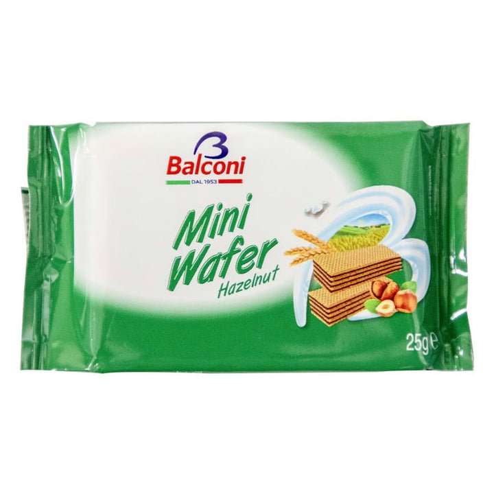 Balconi Mini Wafers Hazelnut, 25g