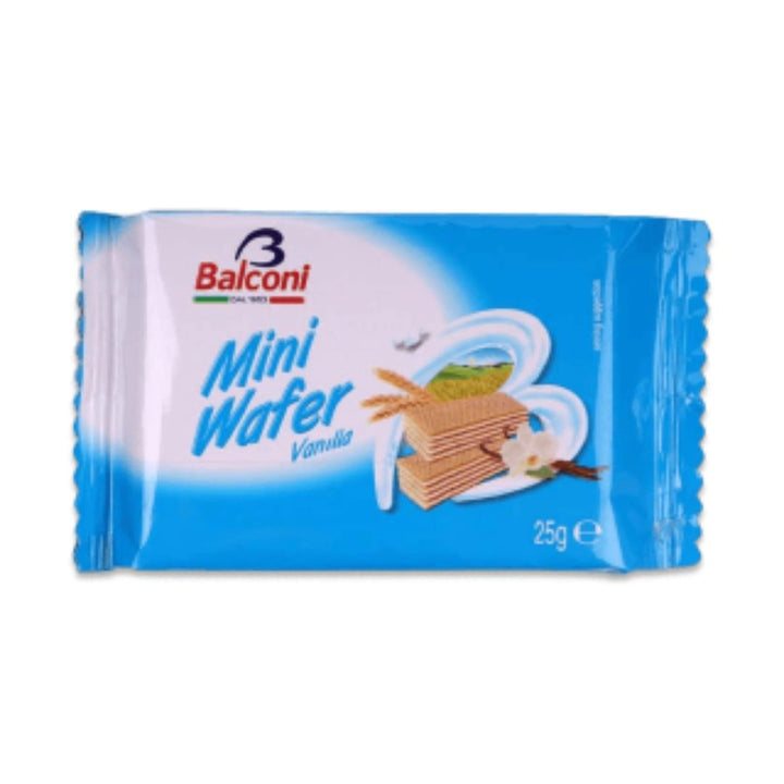 Balconi Mini Wafers Vanilla, 25g