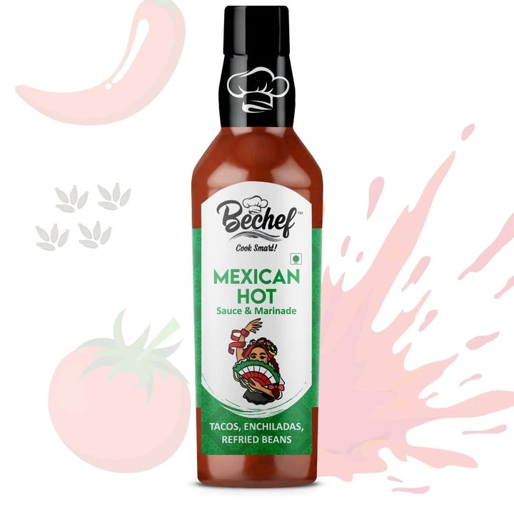 Bechef Mexican Hot Sauce, 300ml