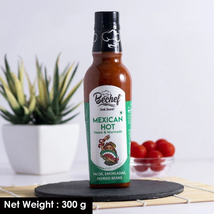 Bechef Mexican Hot Sauce, 300ml