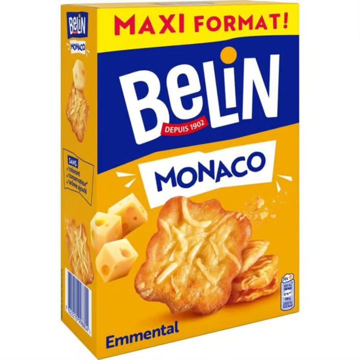 Belin Crackers Monaco Emmental, 155g