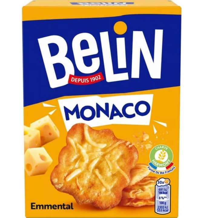 Belin Crackers Monaco Emmental, 50g