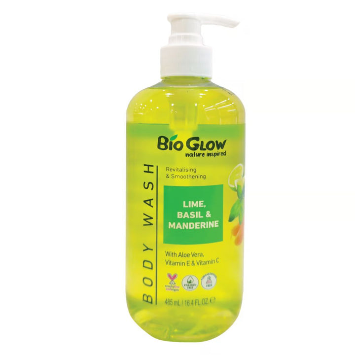 Bio Glow lime Basil & Manderine, 485,ml