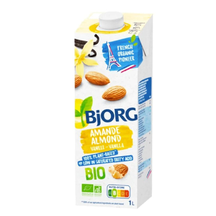 Bjorg Amande-Almond Vanilla Milk, 1L