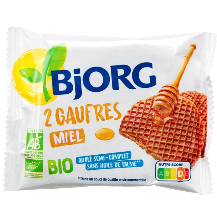 Bjorg Gaufres Miel Bio, 58g