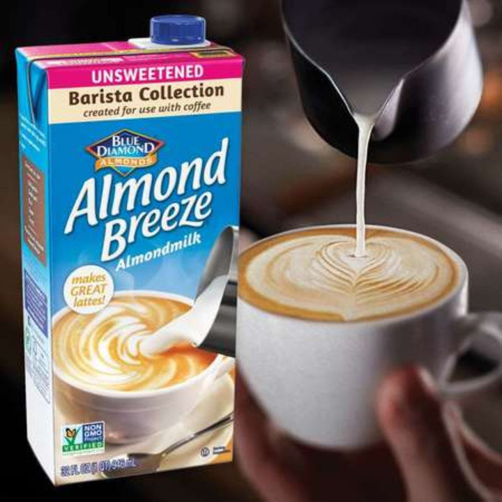 Blue Diamond Unsweetened Original Barista Blend Almond Milk, 946ml