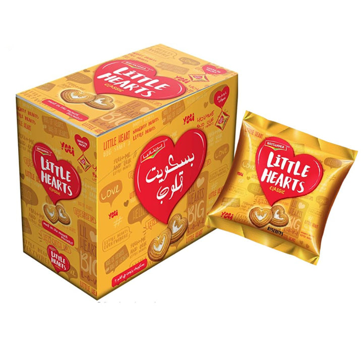 Britannia Little Hearts Biscuits, 10x50.5g