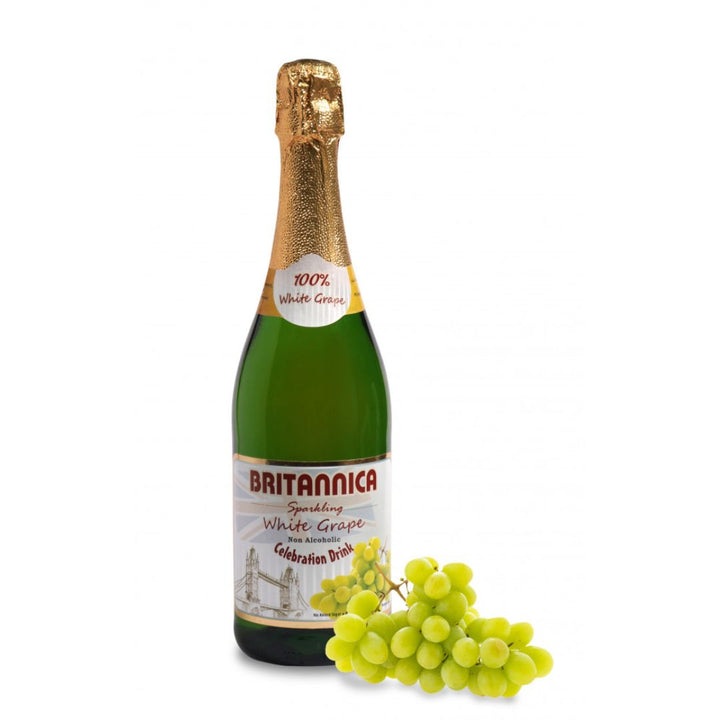 Britannica Sparkling Juice White Grape, 750ml