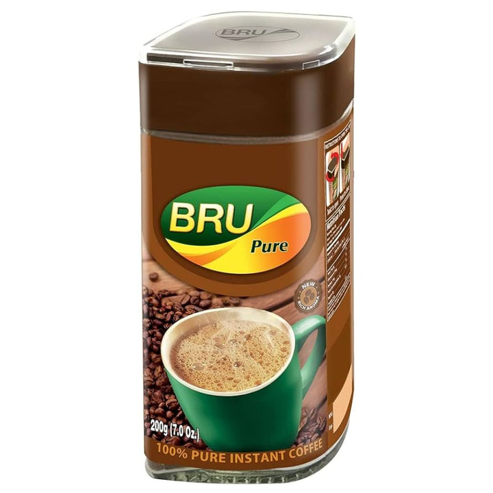 Bru Pure 100% Instant Coffee, 200g