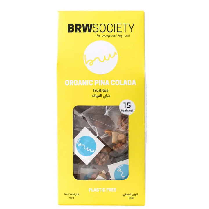 Brw Society Organic Pina Colada fruit Tea, 45g