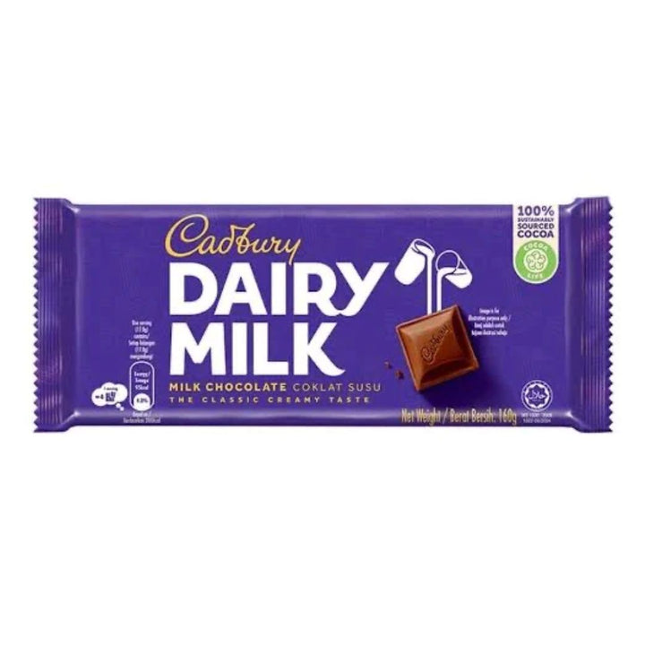 Cadbury Dairy Milk, 160g