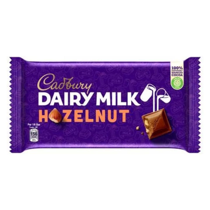 Cadbury Dairy Milk Hazelnut Chocolate, 2x227g