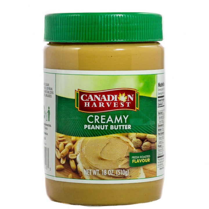 Canadian Harvest Creamy Peanut Butter, 510g