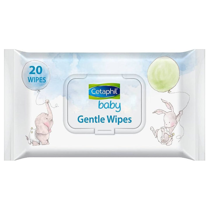 Cetaphil Baby Gentle Wipes, 20pcs