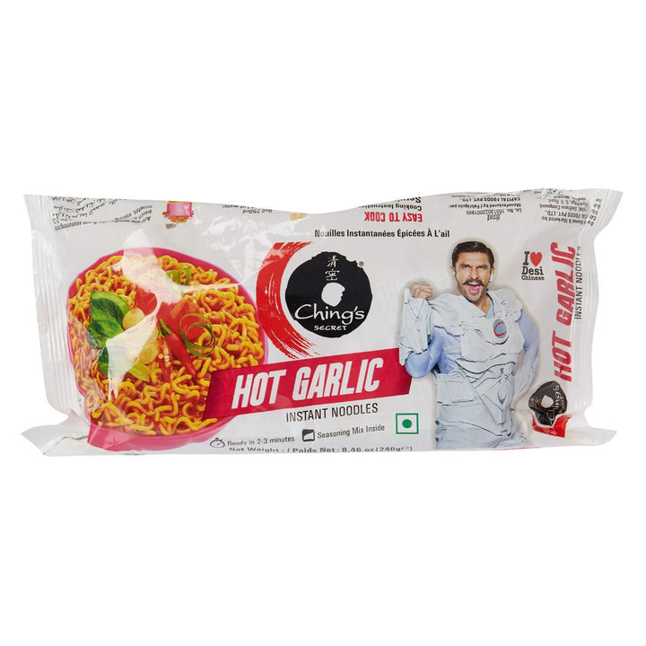 Ching's Hot Garlic Instant Noodles, 240g