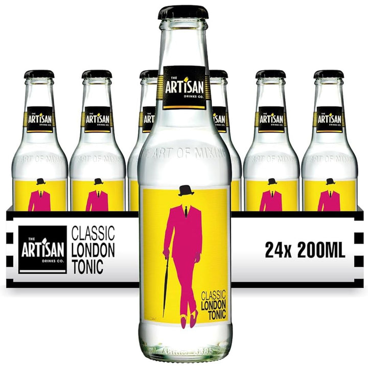 Classic London Tonic Water by The Artisan Drinks Company, 24x200ml