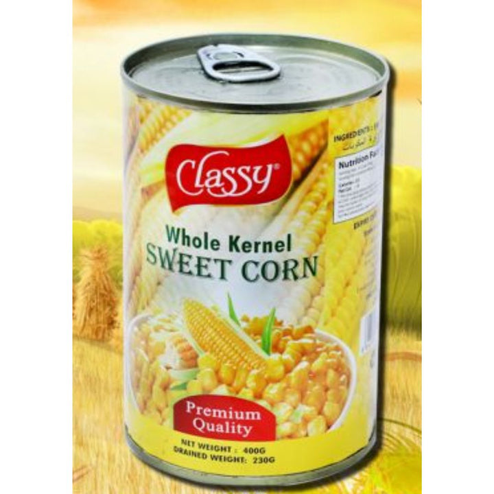 Classy Whole Kernel Sweet Corn, 400ml