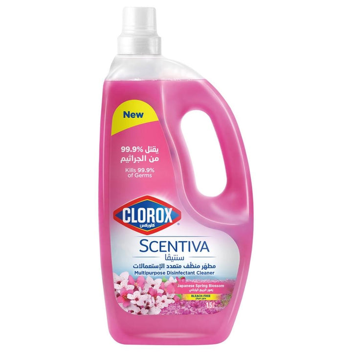 Clorox Scentiva Floor Cleaner Japanese Blossom, 1500ml