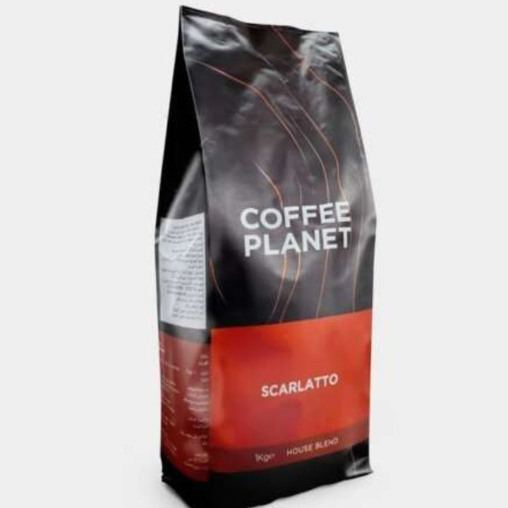 Coffee Planet Caffe Scarlatto Beans Milano, 1Kg