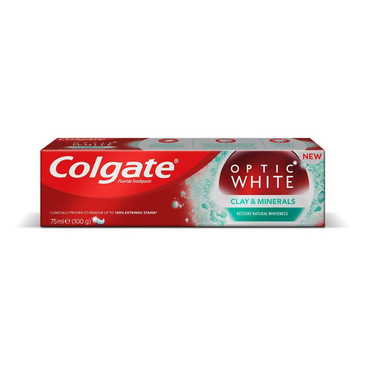 Colgate Optic White Clay & Minerals, 75ml