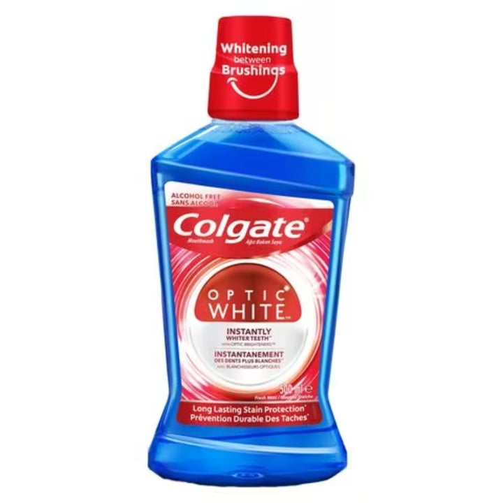 Colgate Optic White Whitening Mouthwash, 500ml