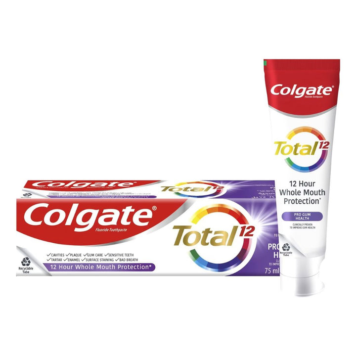 Colgate Total 12 Hour Protection Pro Gum Health Toothpaste, 75ml